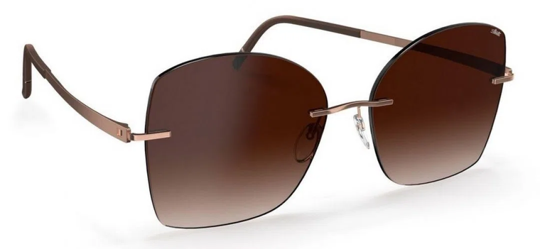 Silhouette Terranea Rimless 8193 Sunglasses - view 9